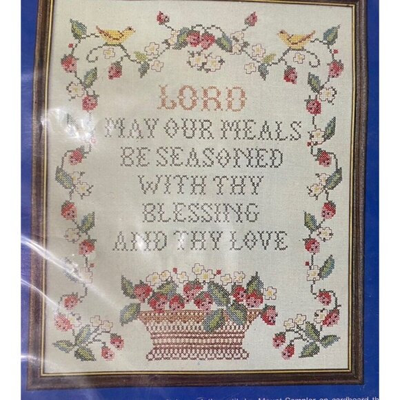 Award Winning Needlework By Needles 'n Hoops No. 251 Blessing Sampler New Sealed - Picture 2 of 3